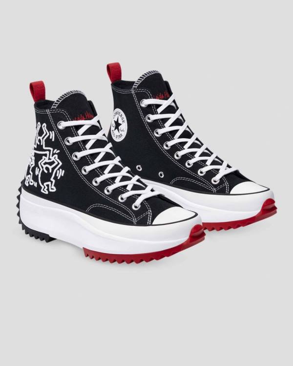 Converse Keith Haring Run Star Hike Vysoké Tenisky Čierne | CV-984TLU