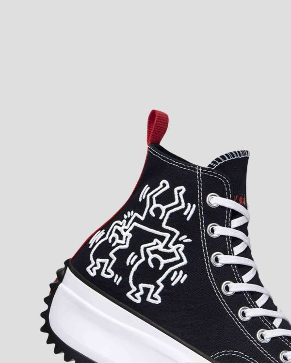 Converse Keith Haring Run Star Hike Vysoké Tenisky Čierne | CV-984TLU