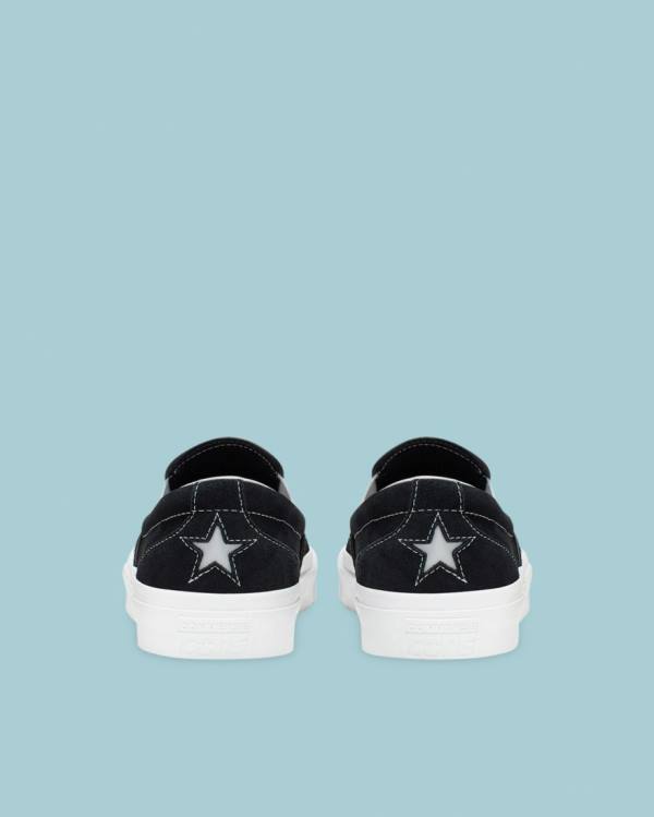 Converse One Star CC Slip On Nízke Tenisky Čierne | CV-943QWL