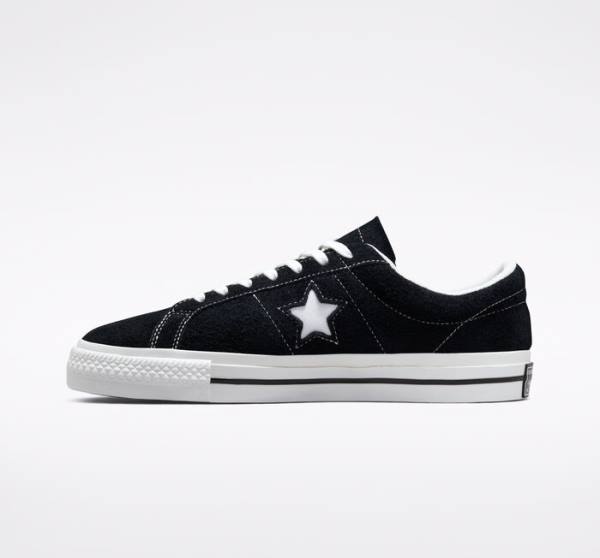 Converse One Star Nízke Tenisky Čierne Biele | CV-215ZAJ