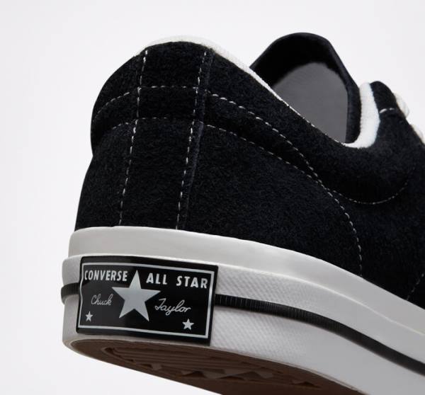 Converse One Star Nízke Tenisky Čierne Biele | CV-215ZAJ