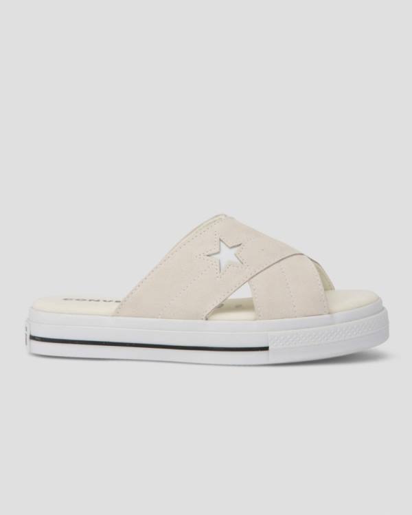 Converse One Star Semisove Sandále Béžové | CV-782QZR