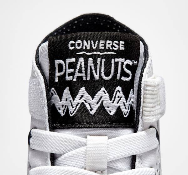 Converse Peanuts Chuck Taylor All Star Easy-On Vysoké Tenisky Biele Čierne Červené | CV-235ZSM