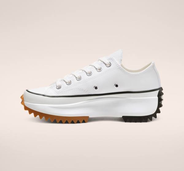 Converse Run Star Hike Platforme Nízke Tenisky Biele Čierne | CV-682UCX