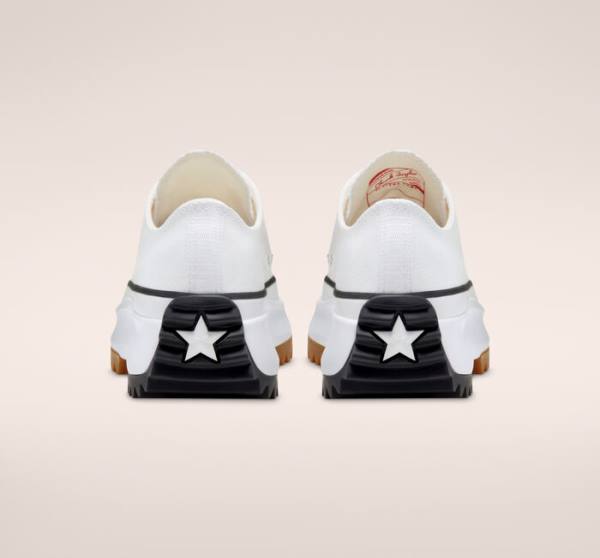 Converse Run Star Hike Platforme Nízke Tenisky Biele Čierne | CV-682UCX