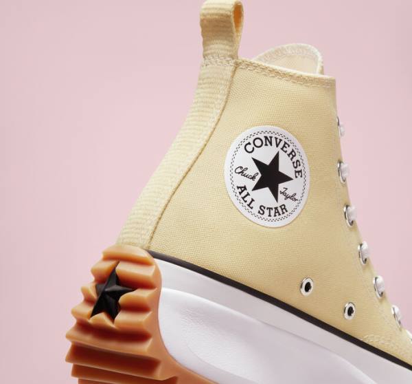 Converse Run Star Hike Platforme Seasonal Color Vysoké Tenisky Citrón Čierne Biele | CV-417YCV