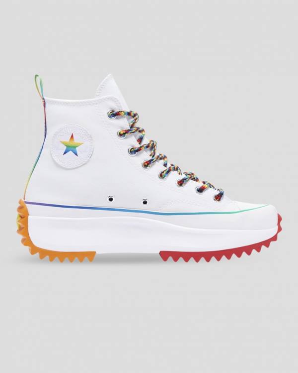 Converse Run Star Hike Pride Vysoké Tenisky Biele | CV-140BAM