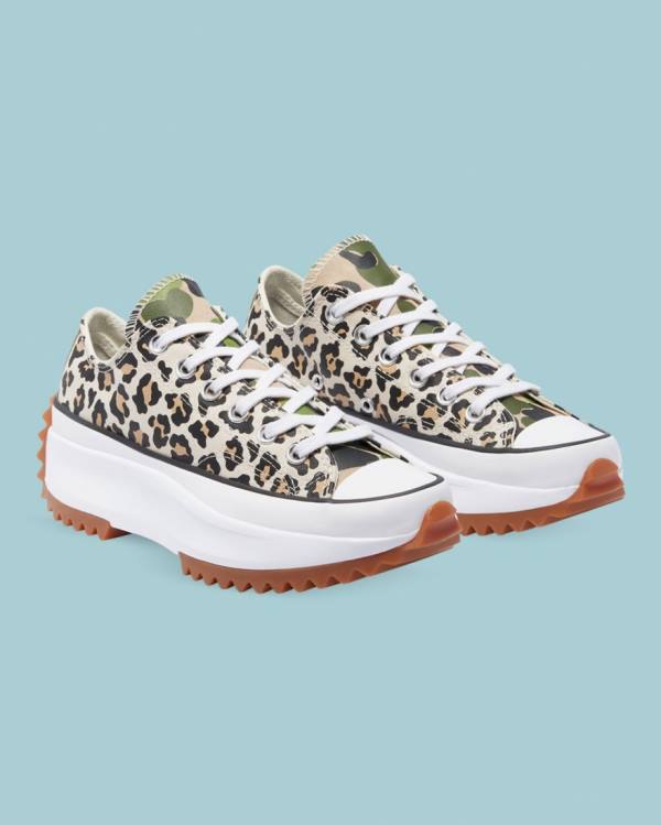 Converse Run Star Hike Wild Archive Nízke Tenisky Leopardie | CV-658DXP