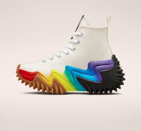 Converse Run Star Motion Platforme Pride Vysoké Tenisky Nachový | CV-106TDF