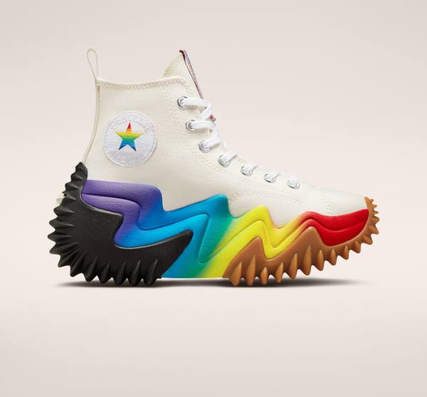 Converse Run Star Motion Platforme Pride Vysoké Tenisky Nachový | CV-106TDF