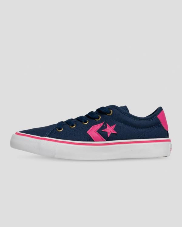 Converse Star Replay Nízke Tenisky Modre Ruzove | CV-643XPS