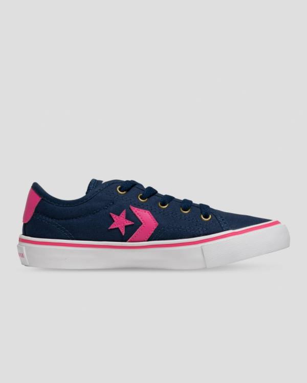 Converse Star Replay Nízke Tenisky Modre Ruzove | CV-643XPS