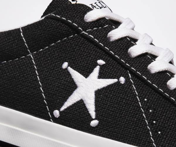 Converse Stussy One Star Nízke Tenisky Čierne Biele | CV-385RPL